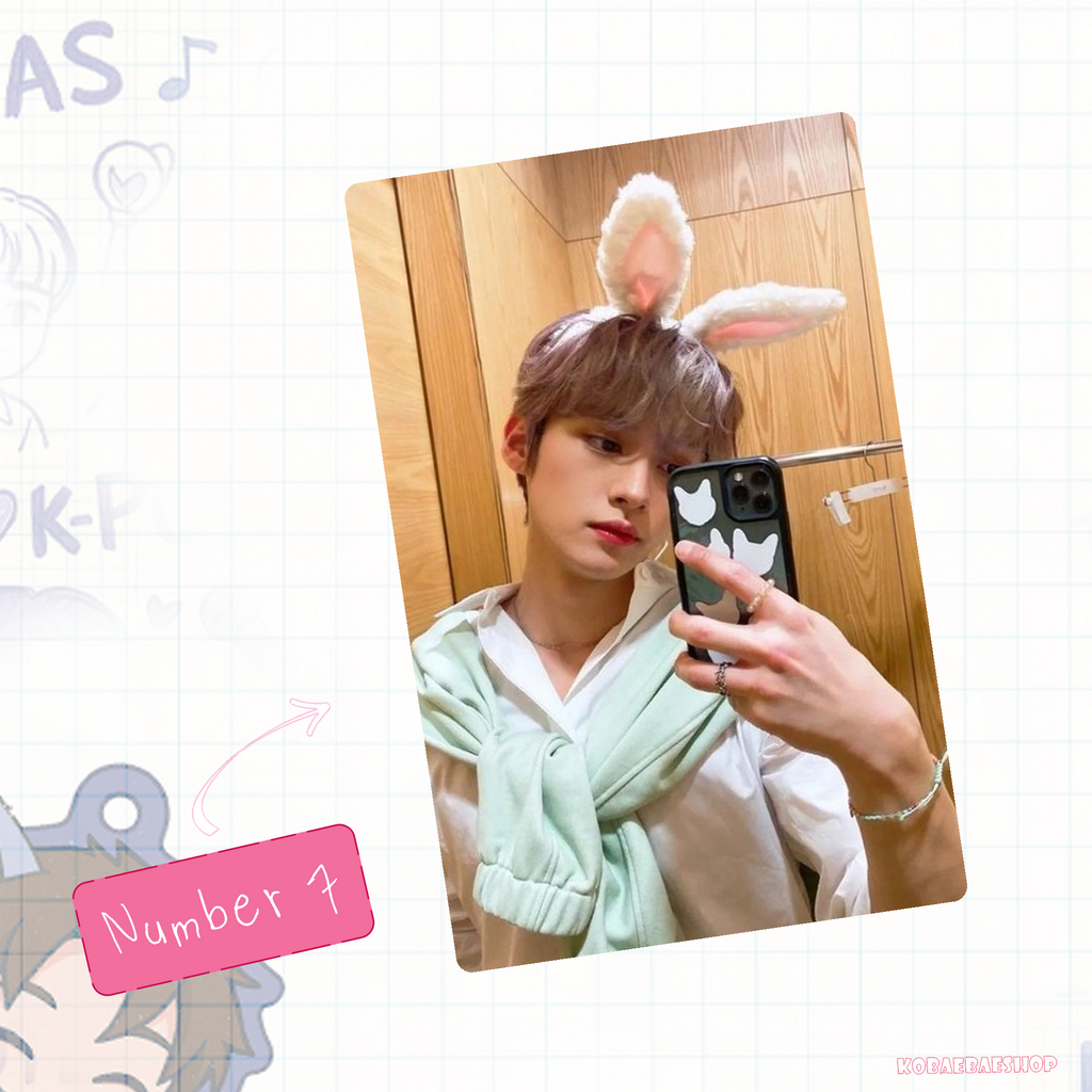 Skz - Lino handmade photocards kpop inspired - Set 2