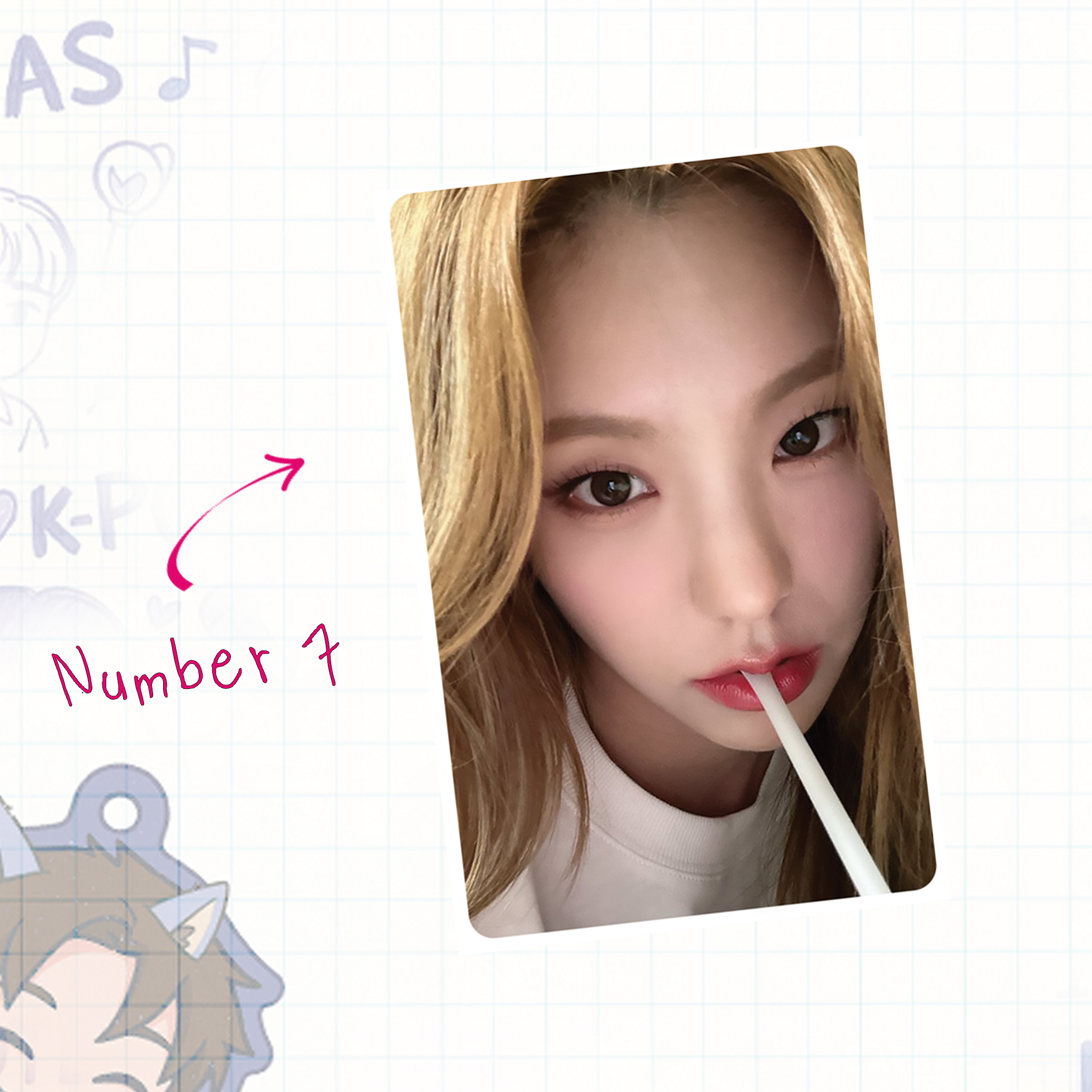 Itz - Ye handmade photocards kpop inspired - Set 1