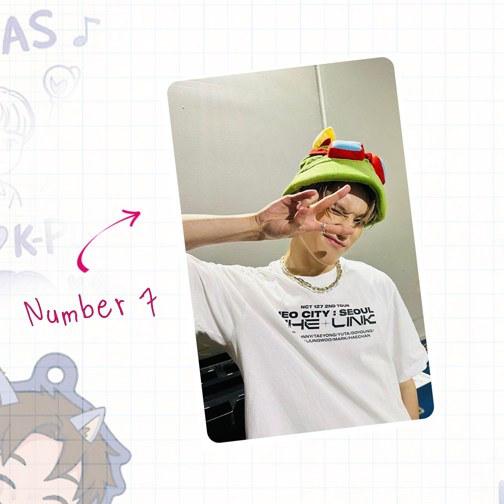 NeoUnit - Tae handmade photocards kpop inspired - Set 1