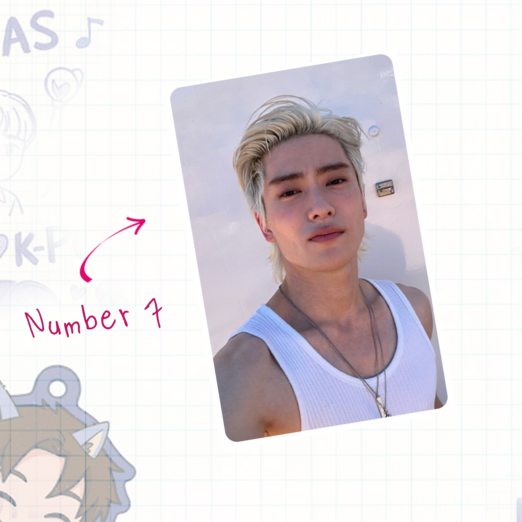 NeoUnit - Hae handmade photocards kpop inspired - Set 1