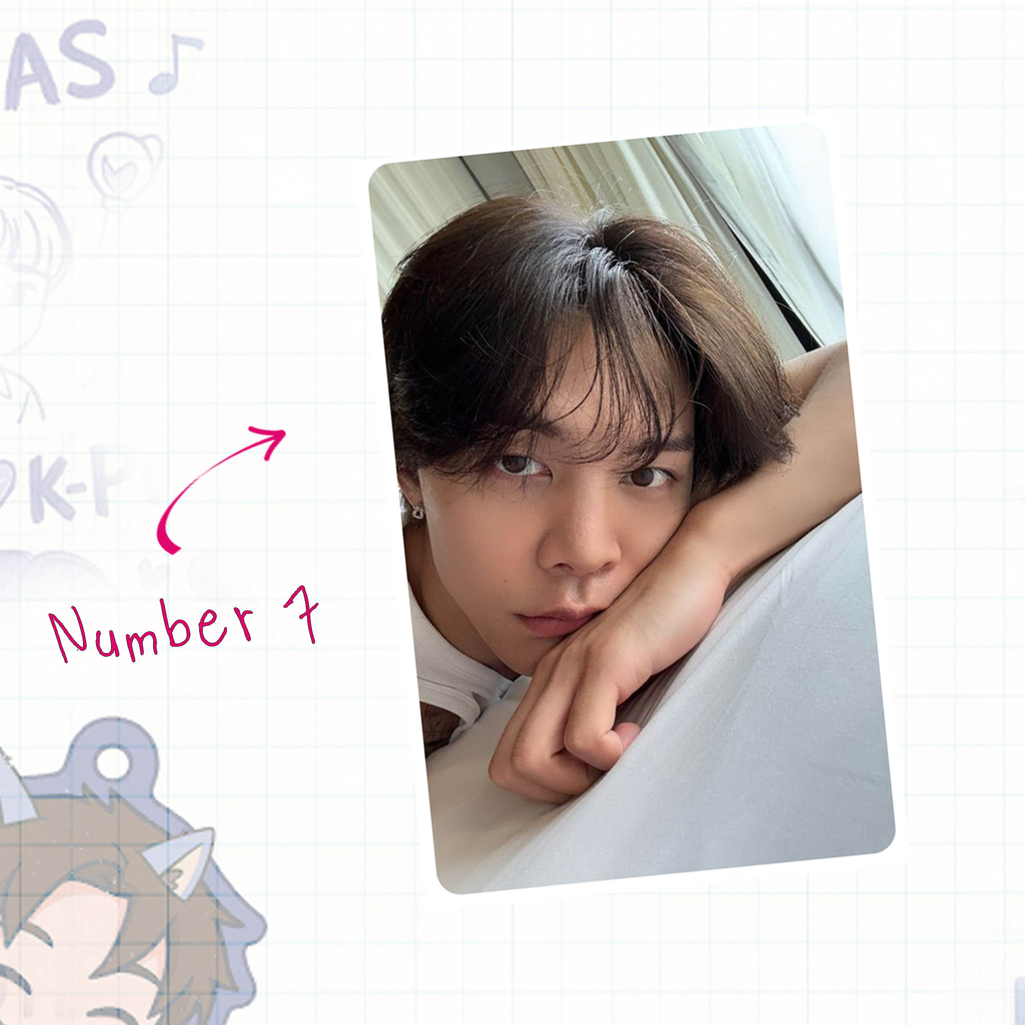 NeoUnit - Johnny handmade photocards kpop inspired - Set 1