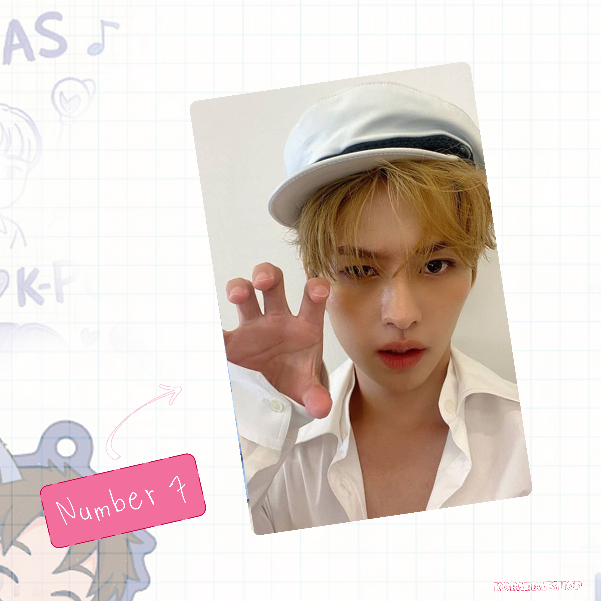 Skz - Lino Handmade photocards kpop inspired - Bias set 4