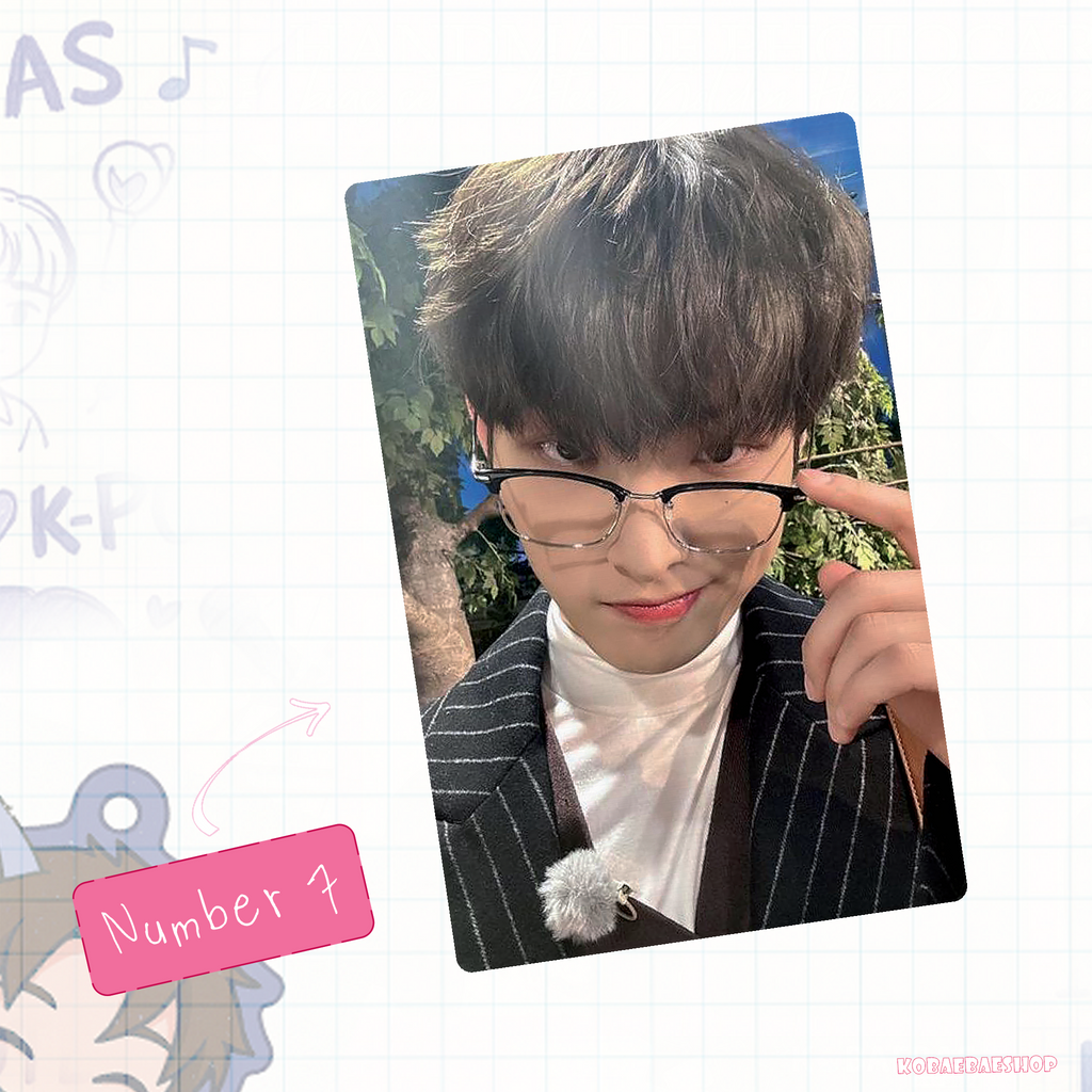 Atz - Mingi Handmade photocards kpop inspired - Bias Set 2