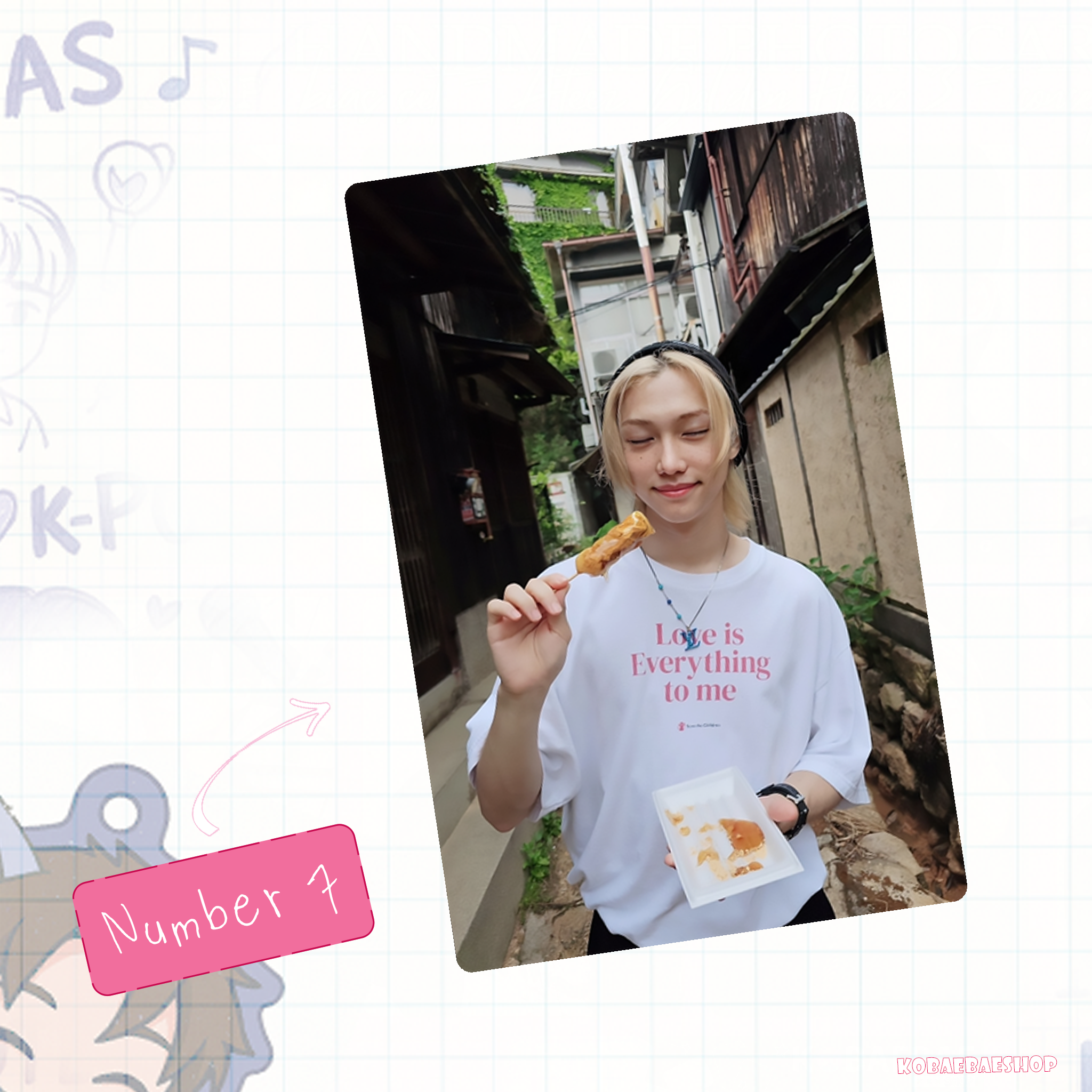 Date with My Bias - Lix Instant-Style Fanmade Photo Print