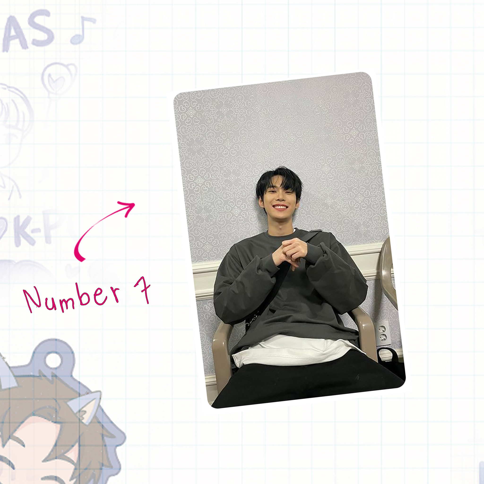 NeoUnit -  Doyo handmade photocards kpop inspired - Set 1