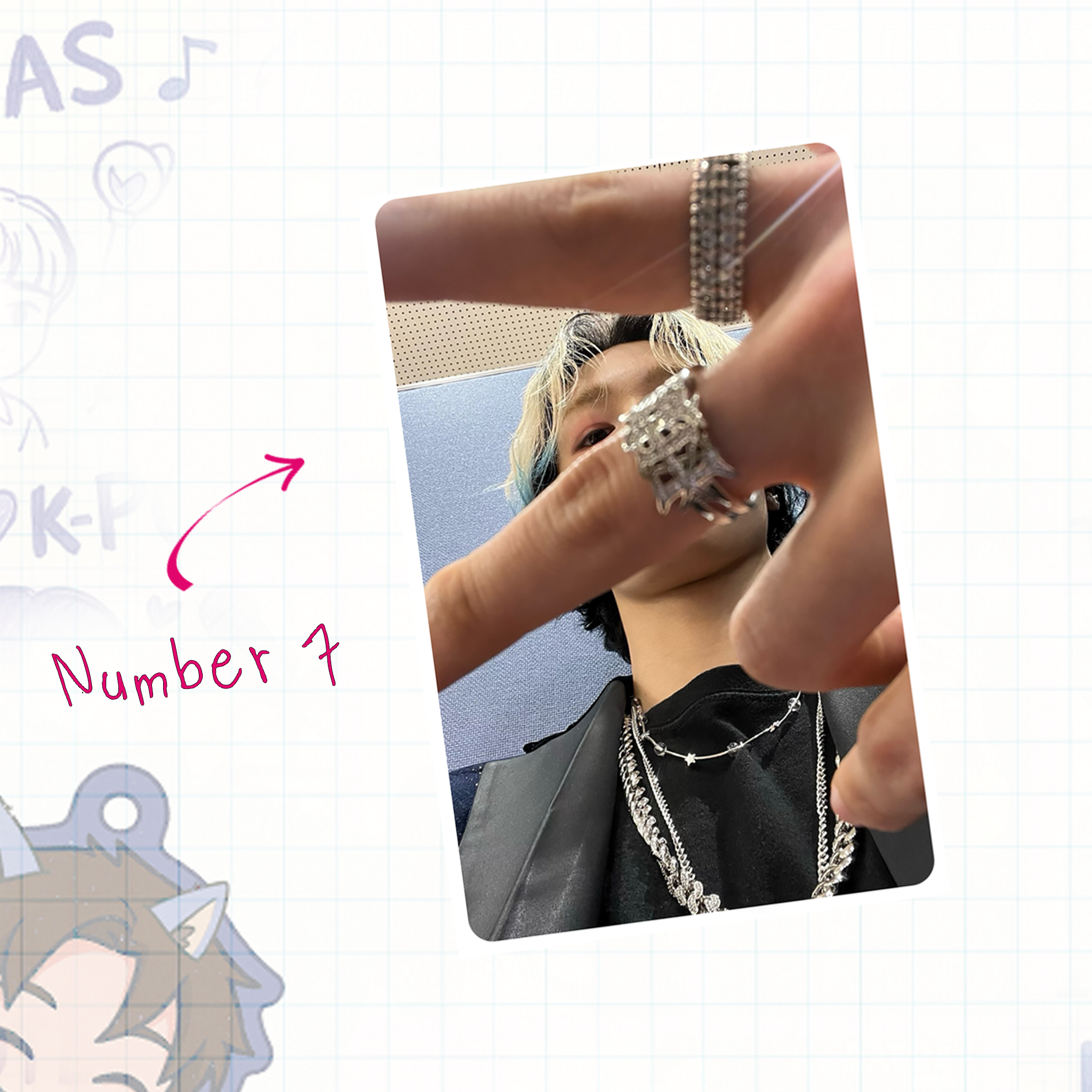 P1H - Shota handmade photocards kpop inspired - Set 1
