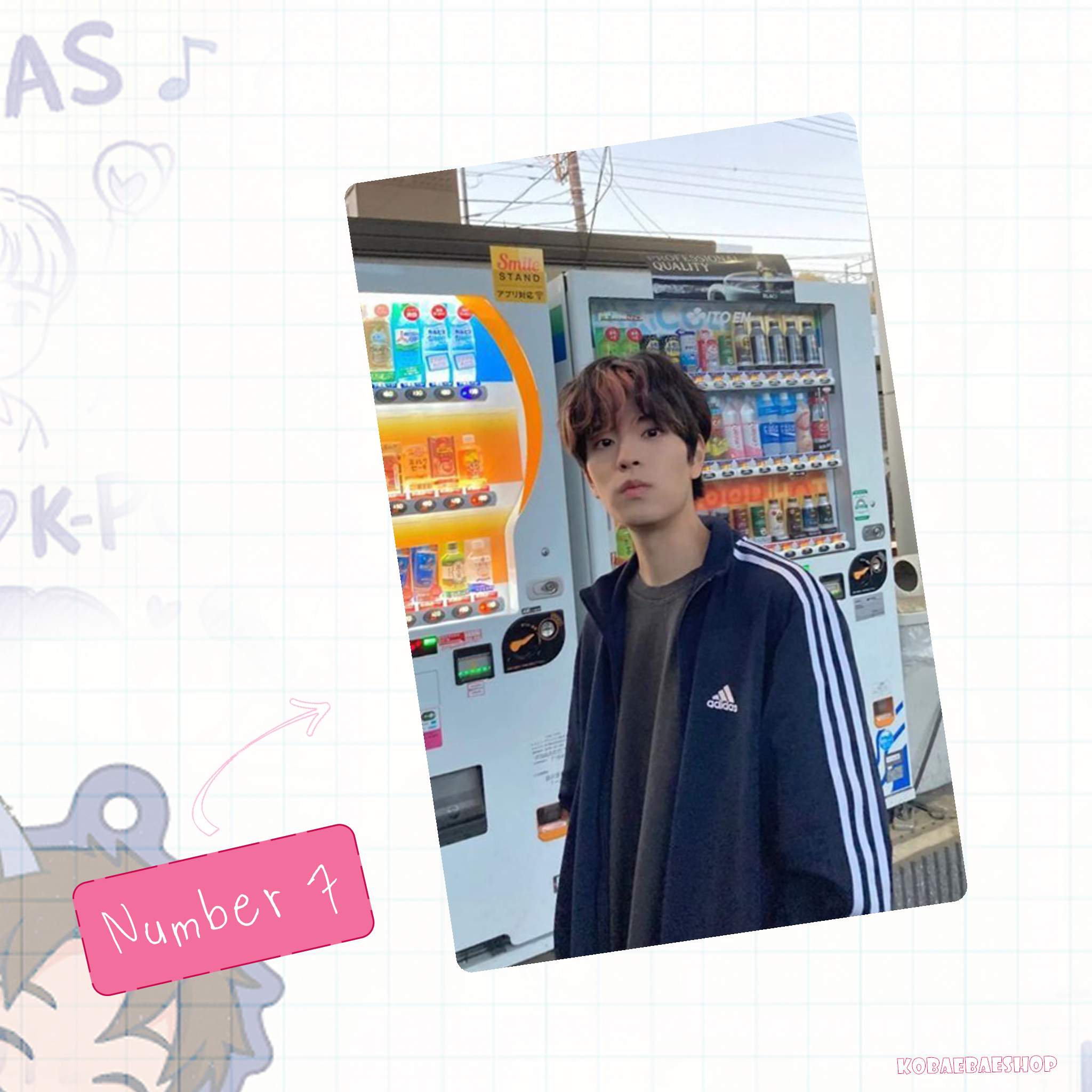 Date with My Bias - Min Instant-Style Fanmade Photo Print