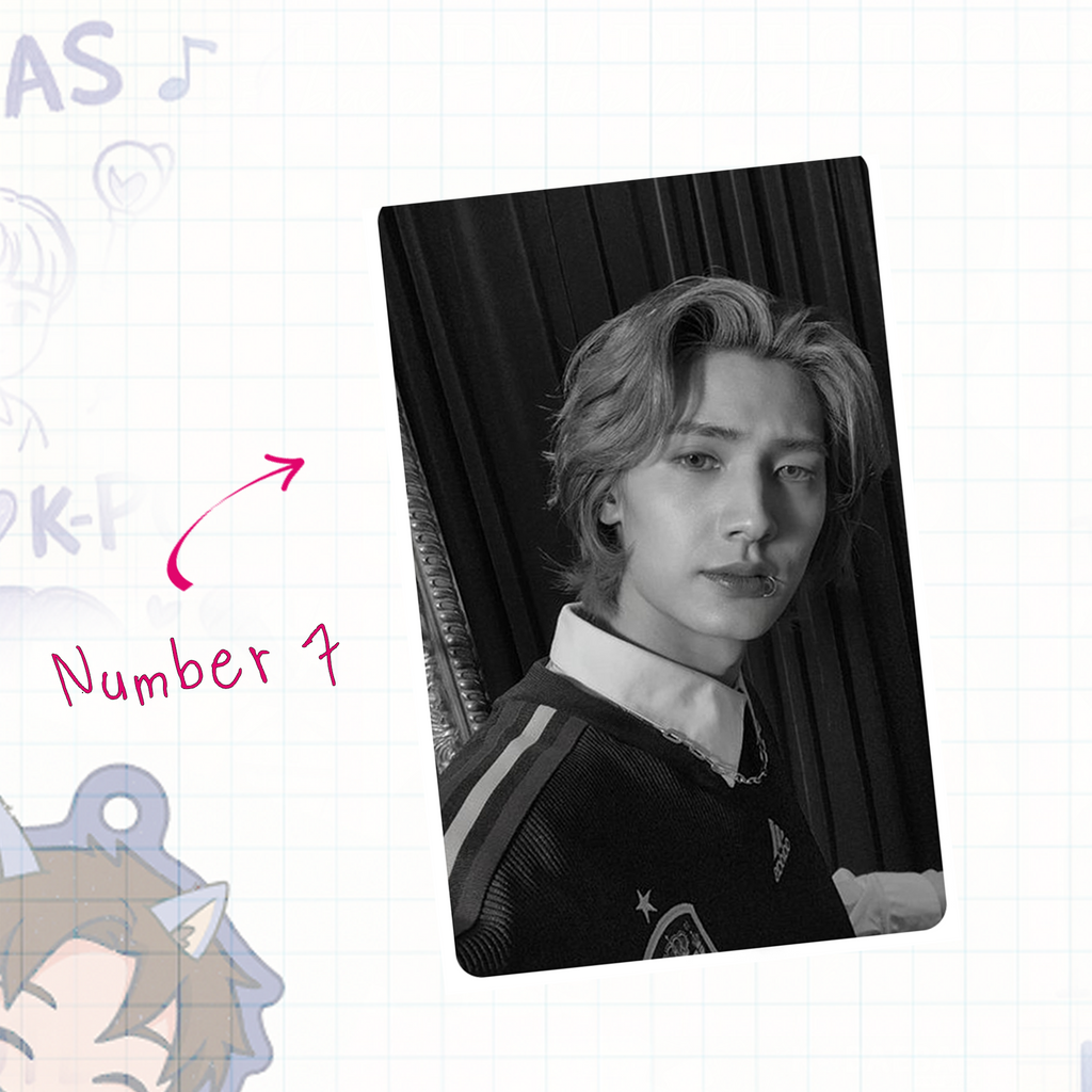XHR - Yeon handmade photocards kpop inspired - Set 1
