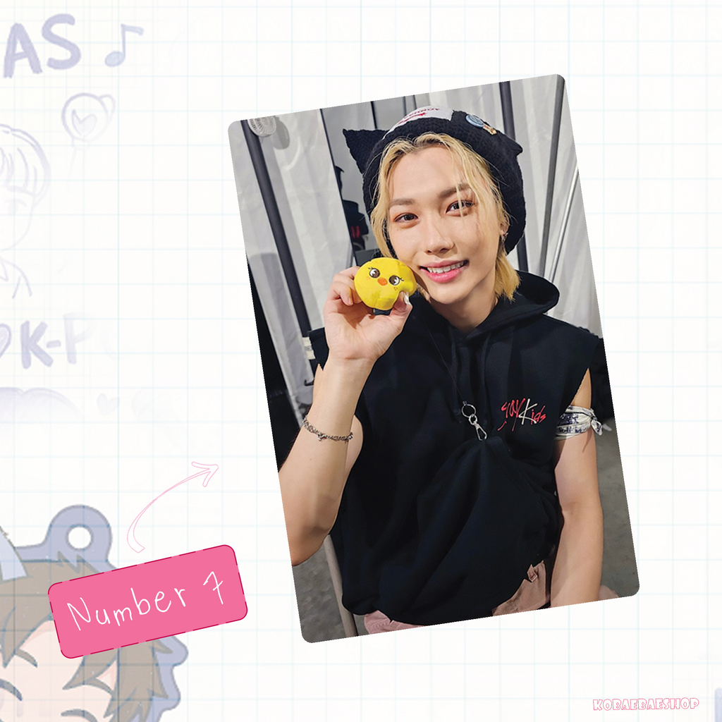 Skz - Lix Handmade photocards kpop inspired - Bias set 4