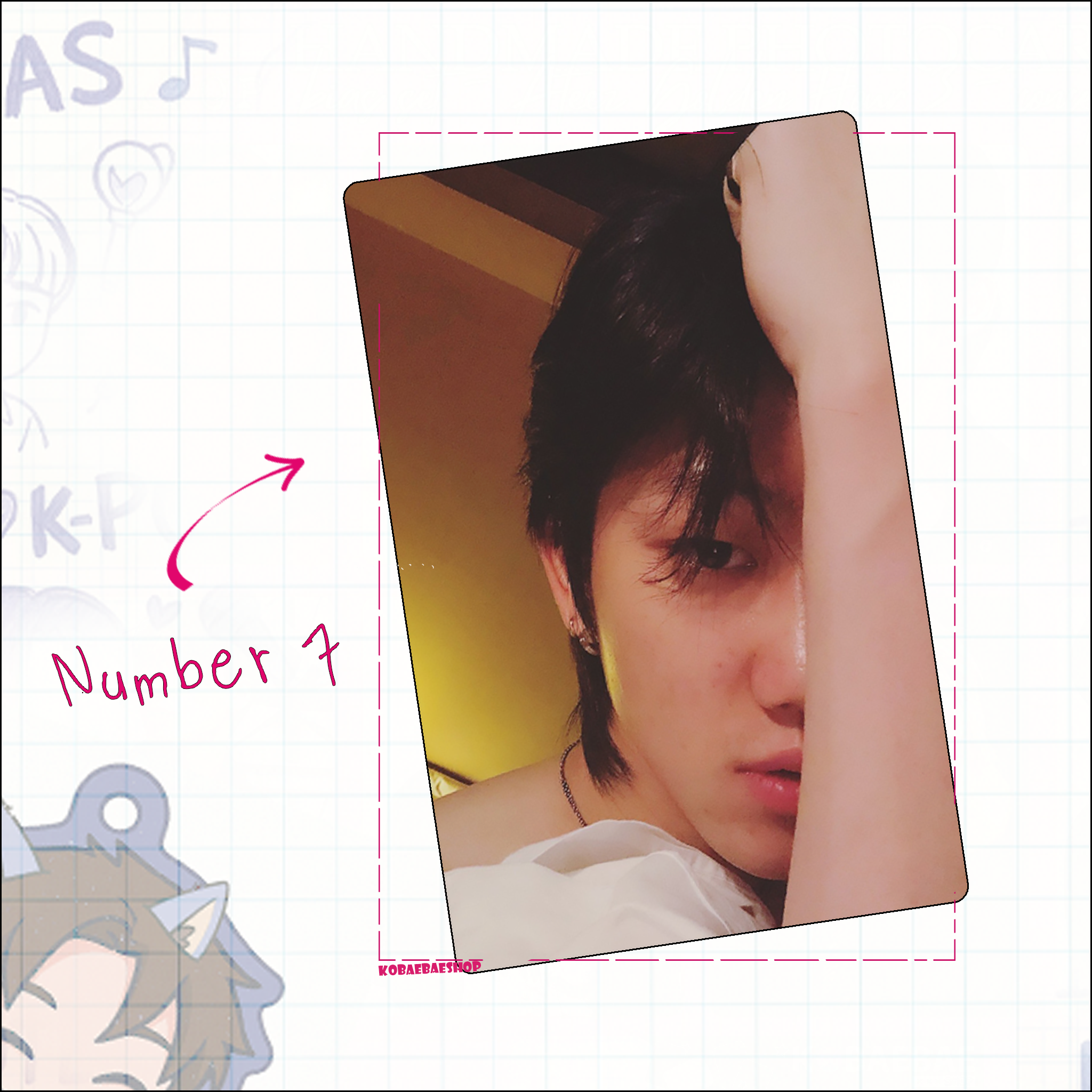Svt - Hao Handmade photocards kpop inspired - Bias Set 1