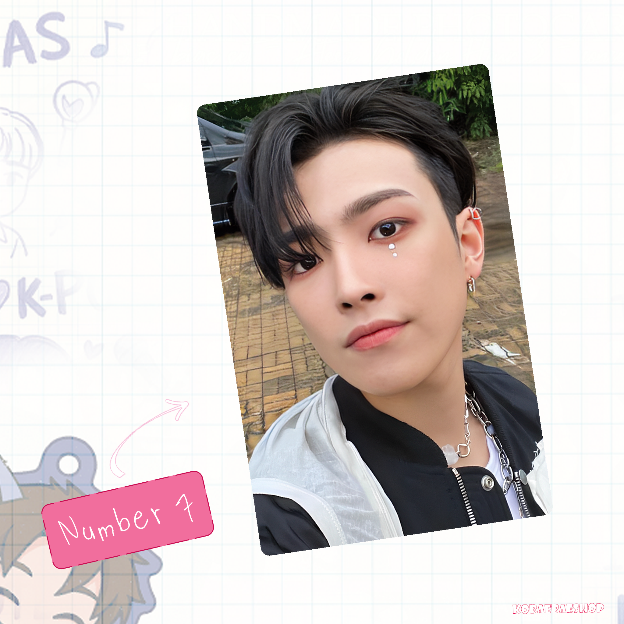 Atz - Joong Handmade photocards kpop inspired - Bias Set 2