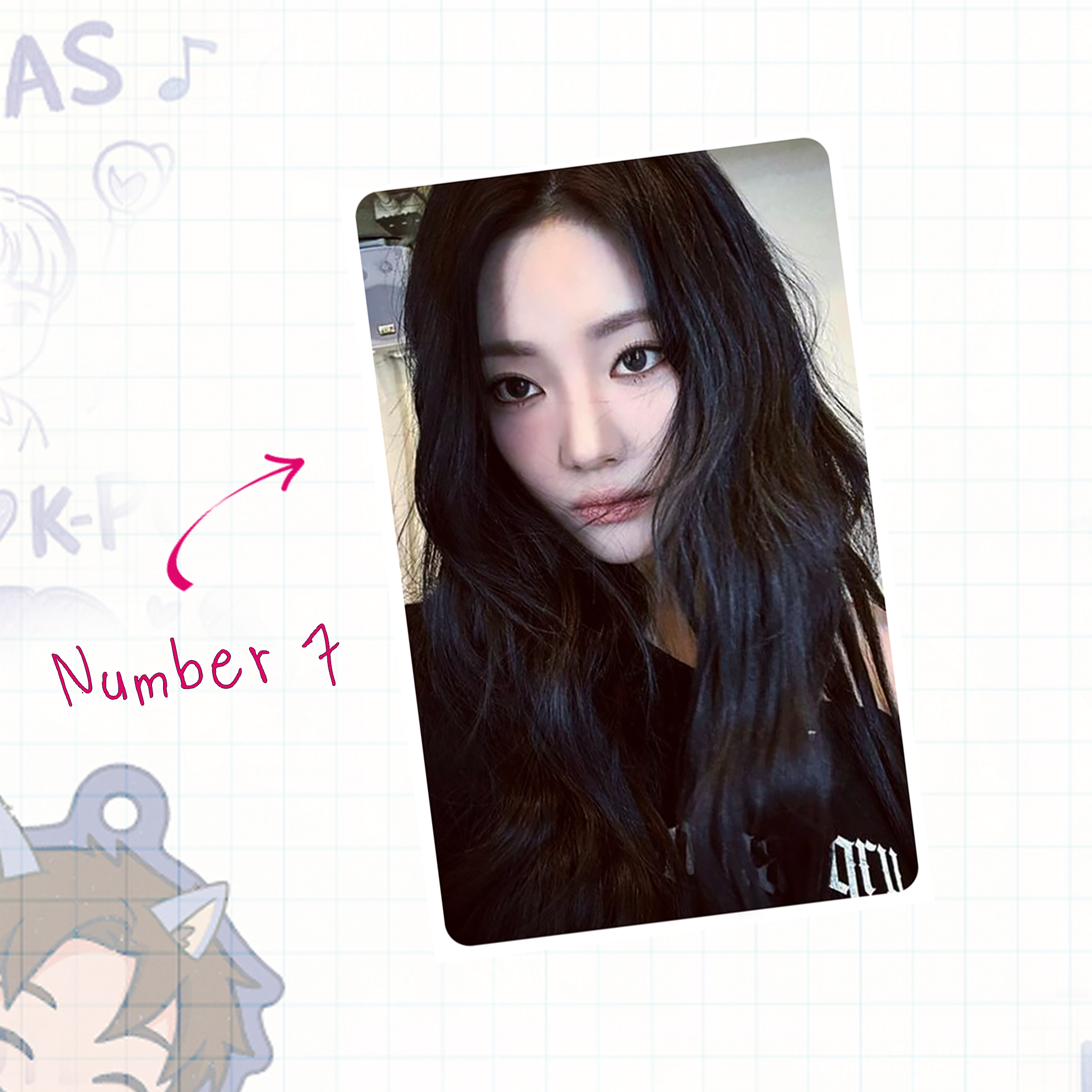 Aesp - Ning handmade photocards kpop inspired - Set 1