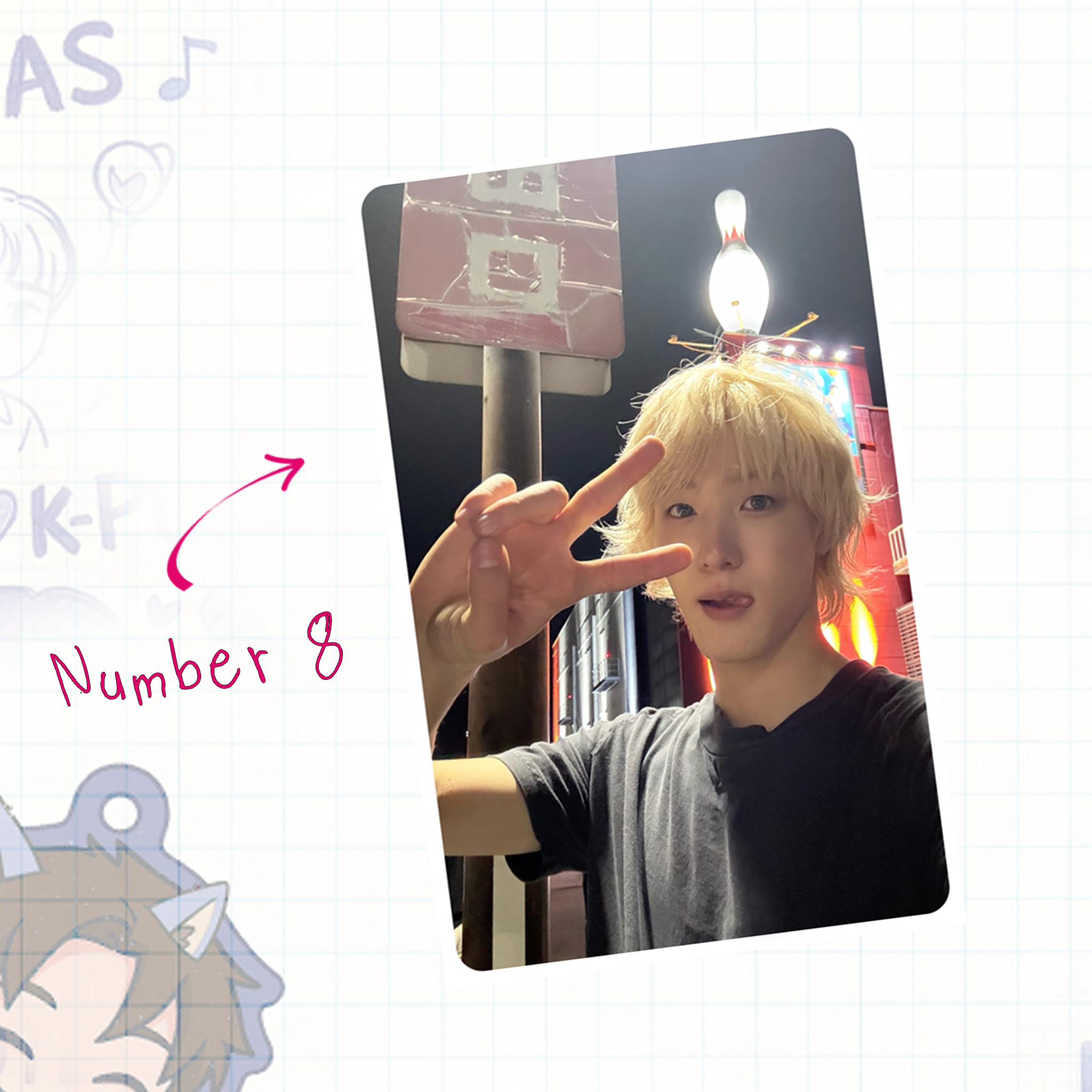 P1H - Shota handmade photocards kpop inspired - Set 1
