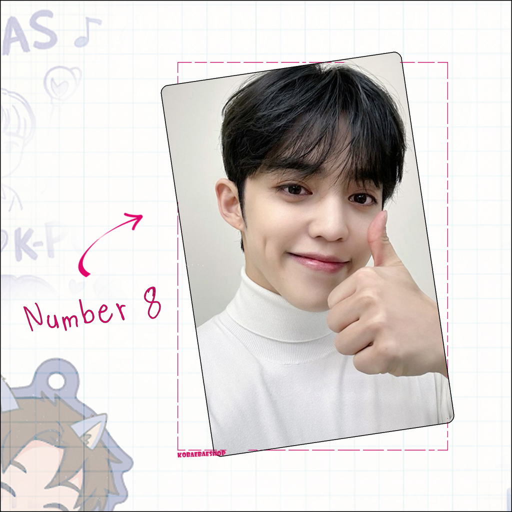 Svt - Scoups Handmade photocards kpop inspired - Bias Set 1