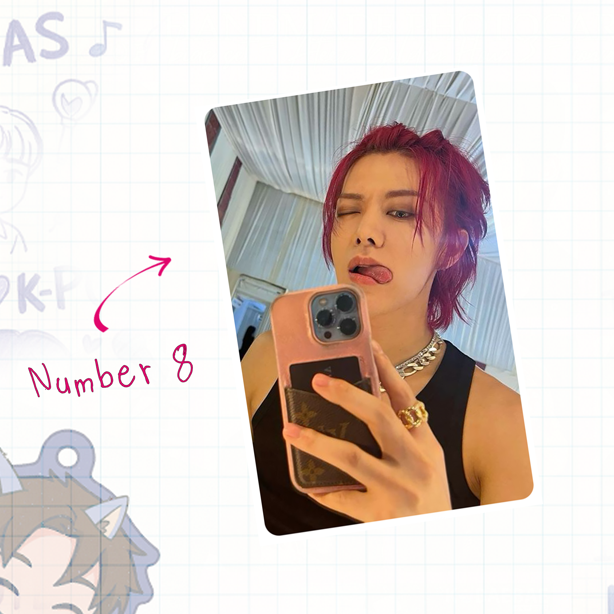 NeoUnit - Yu handmade photocards kpop inspired - Set 1
