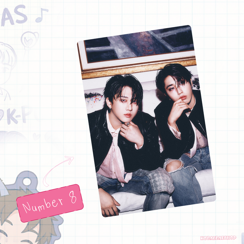 Skz - Doit  handmade photocards kpop inspired - Unit set