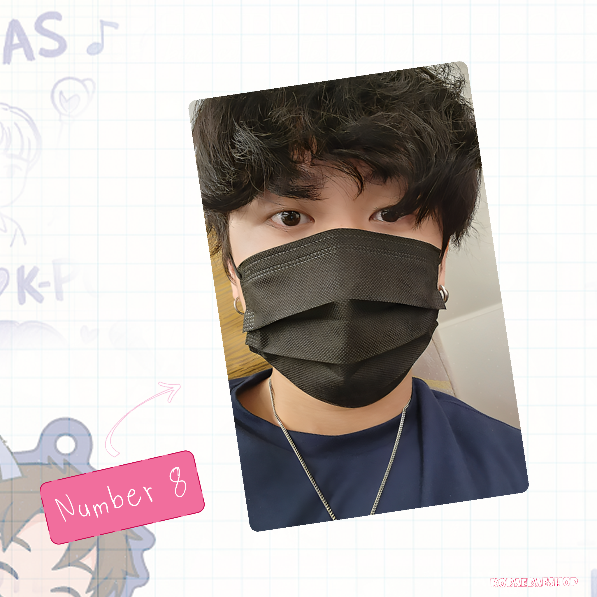 Skz - Bin Handmade photocards kpop inspired - Bias set 4