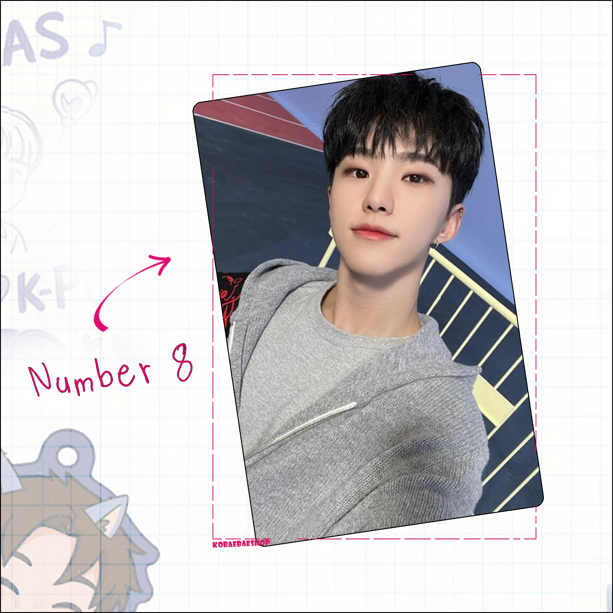 Svt - Shi Handmade photocards kpop inspired - Bias Set 1