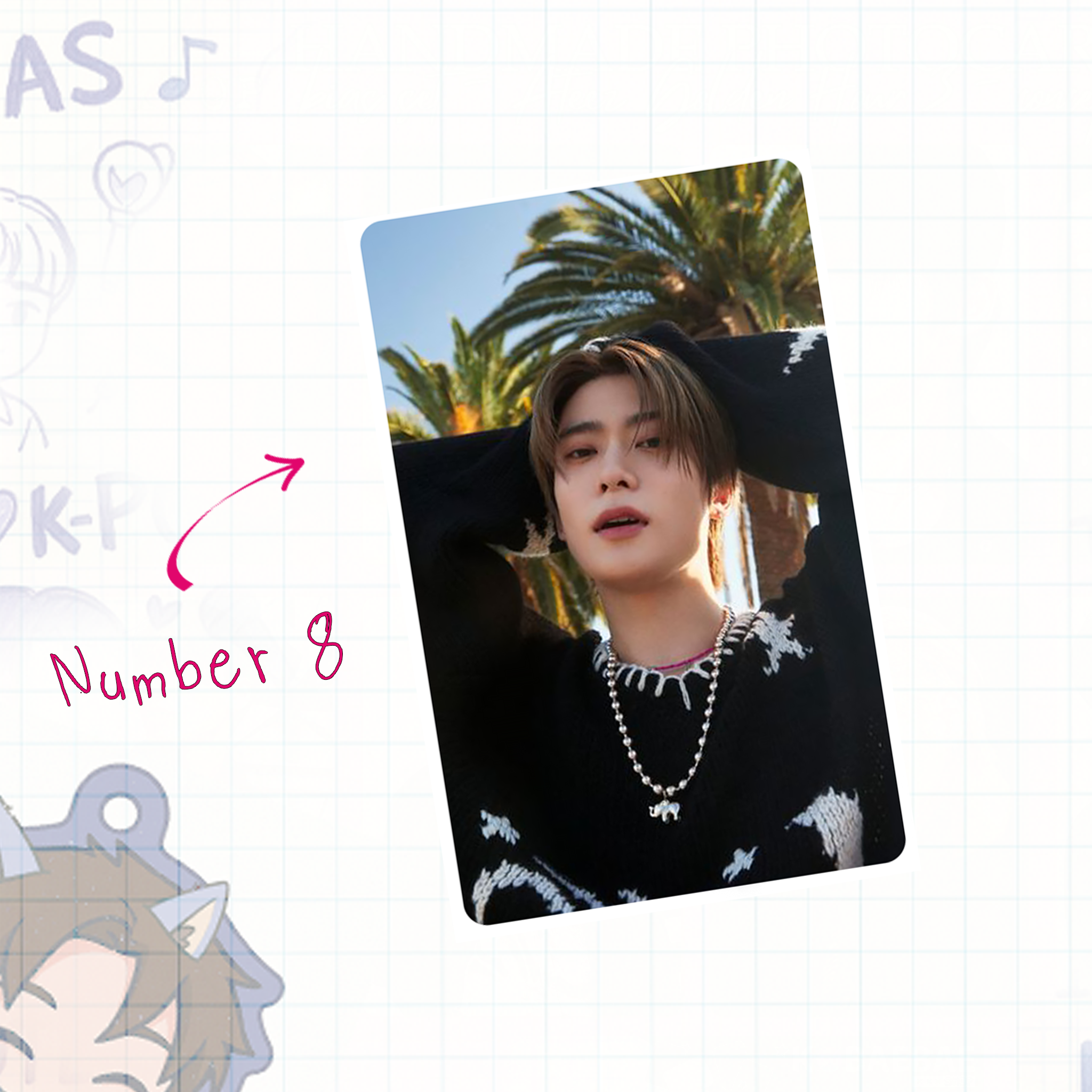 NeoUnit - Hae handmade photocards kpop inspired - Set 1