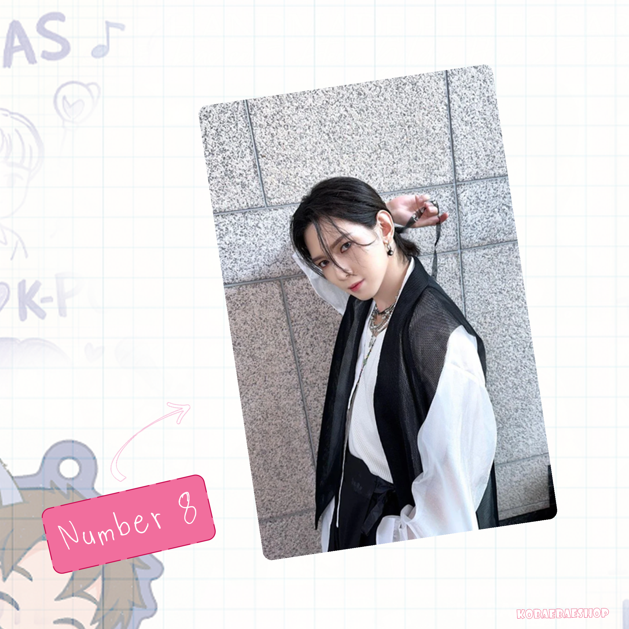 Atz - Yeo Handmade photocards kpop inspired - Bias Set 2