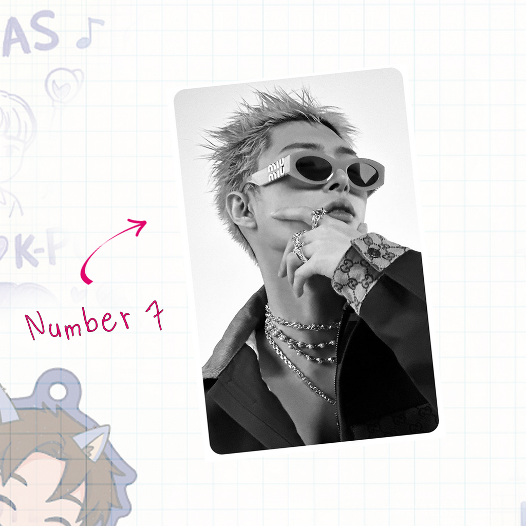 Atz - Mingie handmade photocards kpop inspired - Set 1