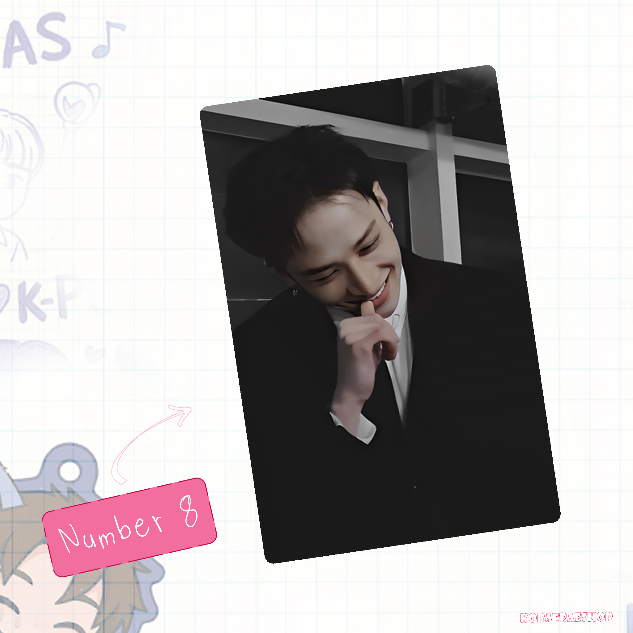 Date with My Bias - Channie Instant-Style Fanmade Photo Print