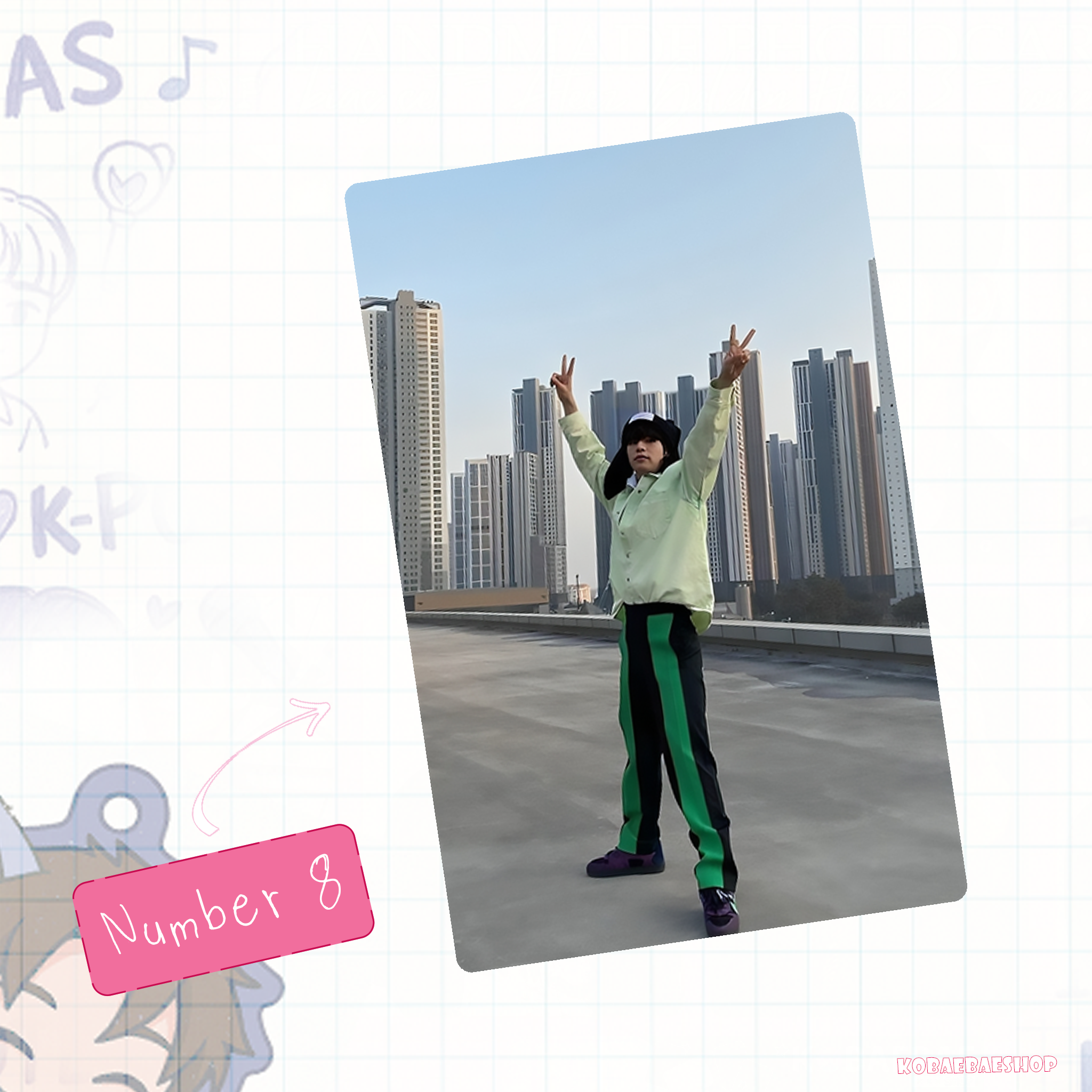 Date with My Bias - Min Instant-Style Fanmade Photo Print