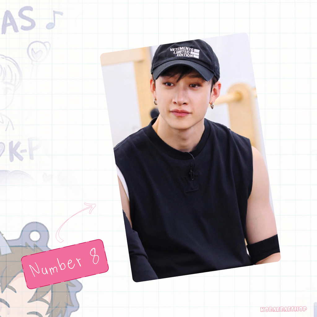 Skz - Channie Handmade photocards kpop inspired - Bias set 4