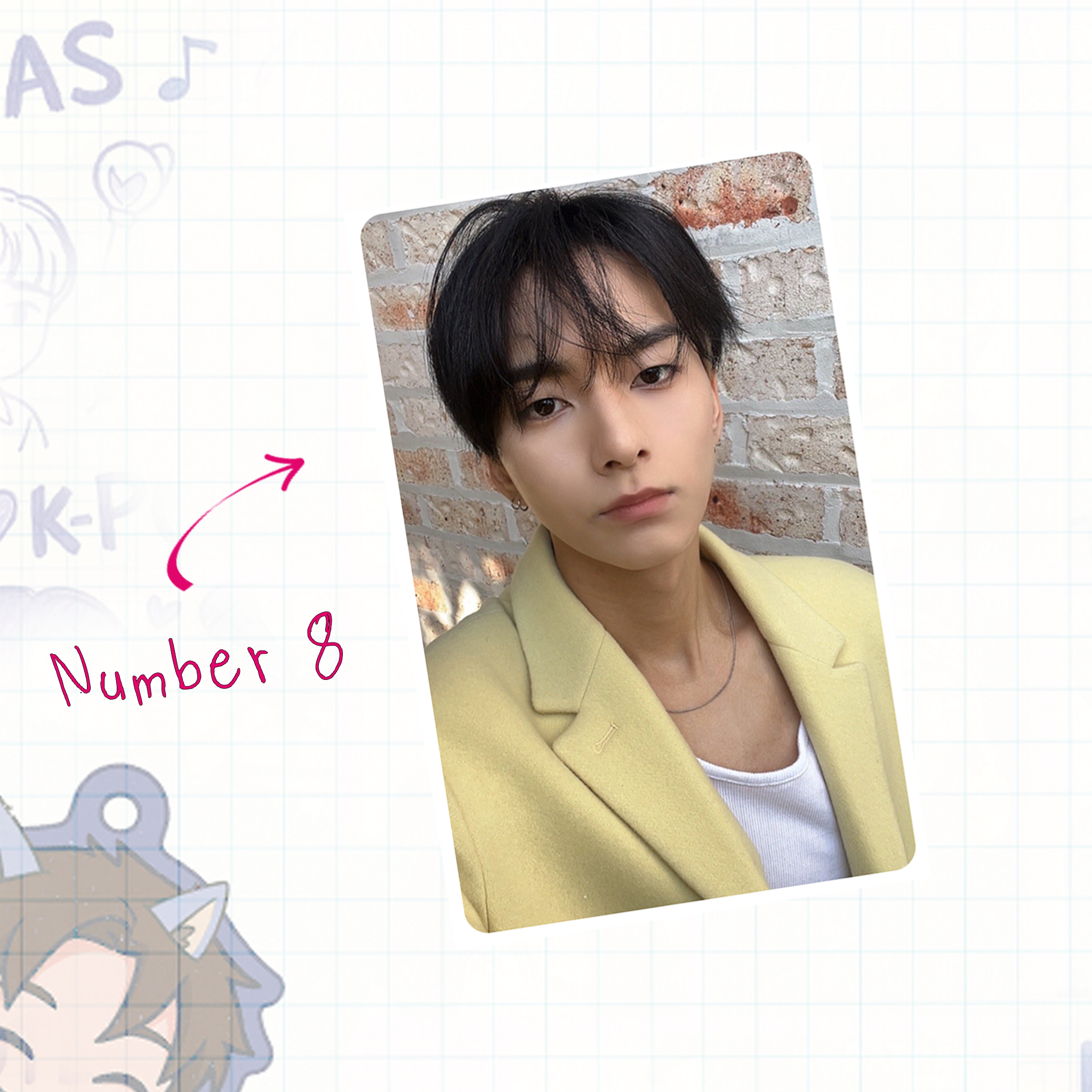 XHR - Ode handmade photocards kpop inspired - Set 1