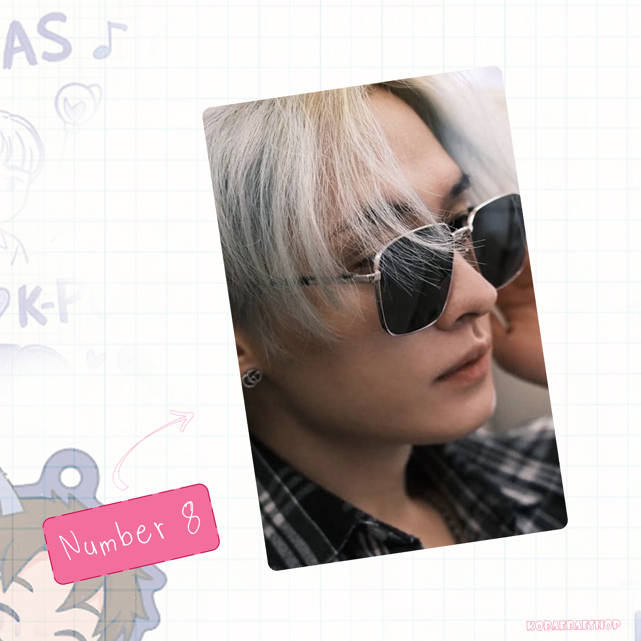 Date with My Bias - Lino Instant-Style Fanmade Photo Print