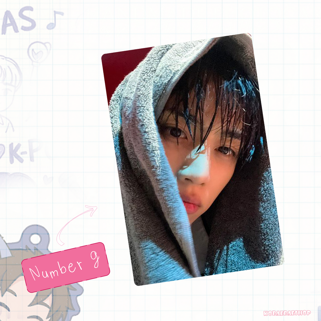 The Boyz - Sunwoo handmade photocards kpop inspired - Set 1