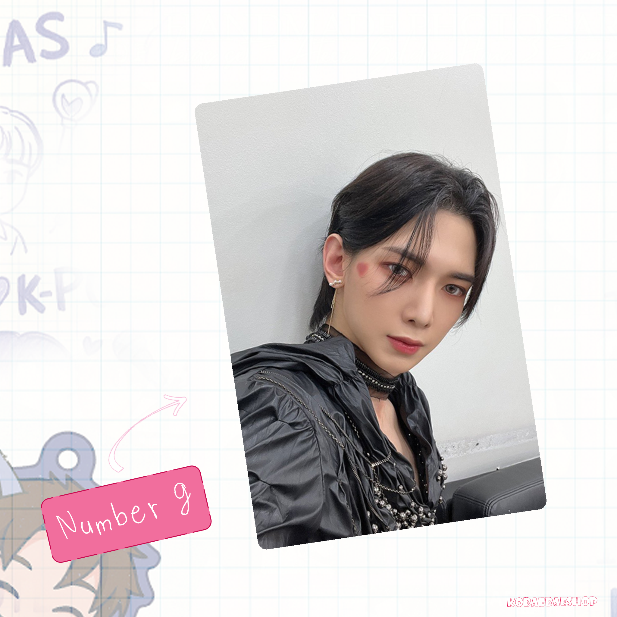 Atz - Yeo Handmade photocards kpop inspired - Bias Set 2
