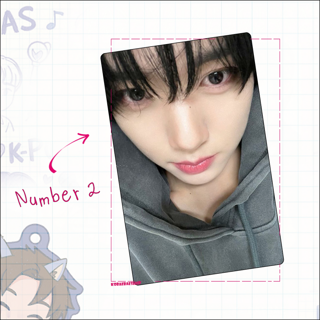 Zb1 - Yuji Handmade photocards kpop inspired - Bias Set 1