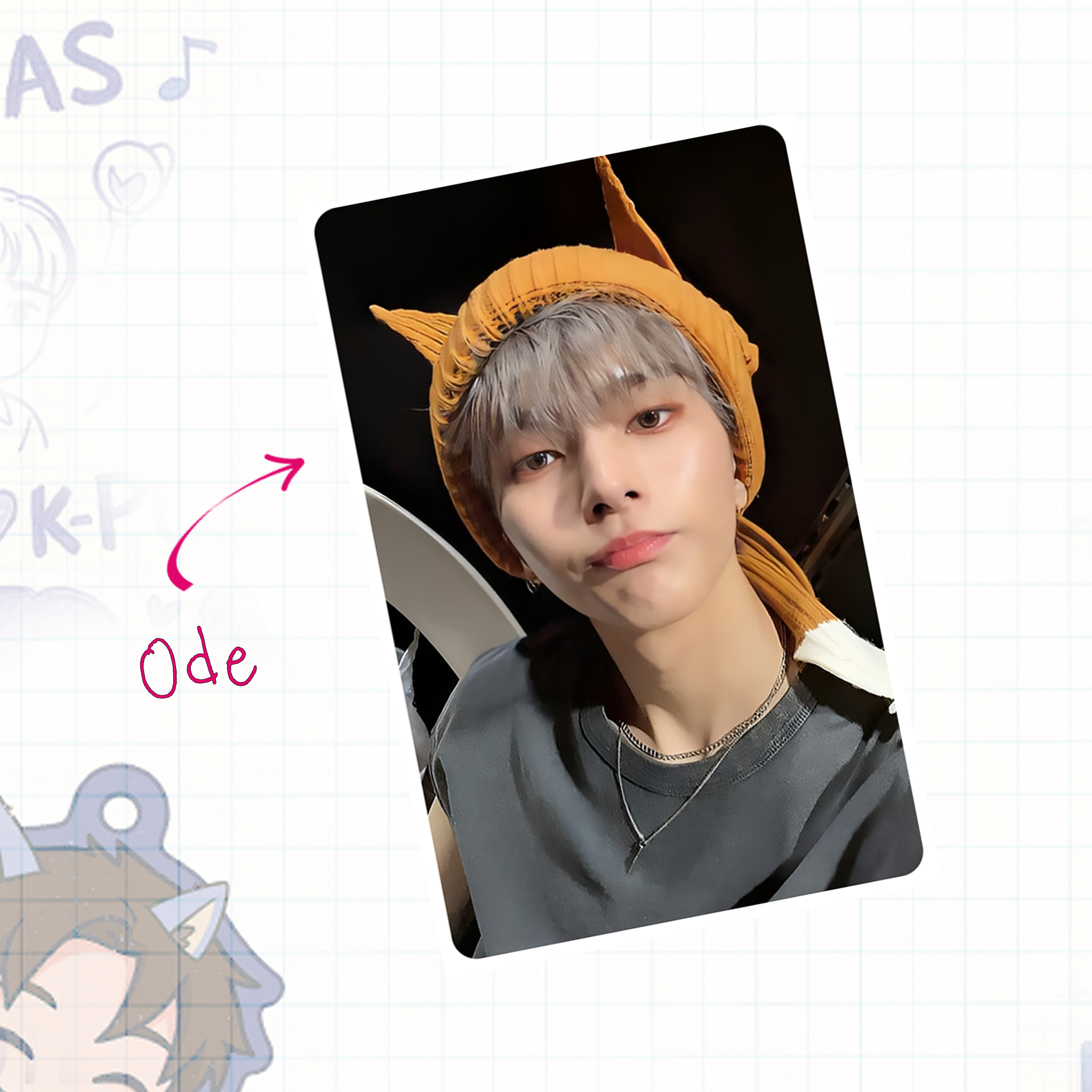 XHR - Ot6 handmade photocards kpop inspired - Set 1