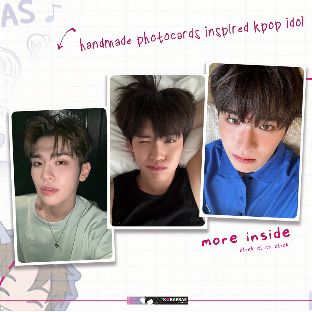 Zb1 - Tere Handmade photocards kpop inspired - Bias Set 1