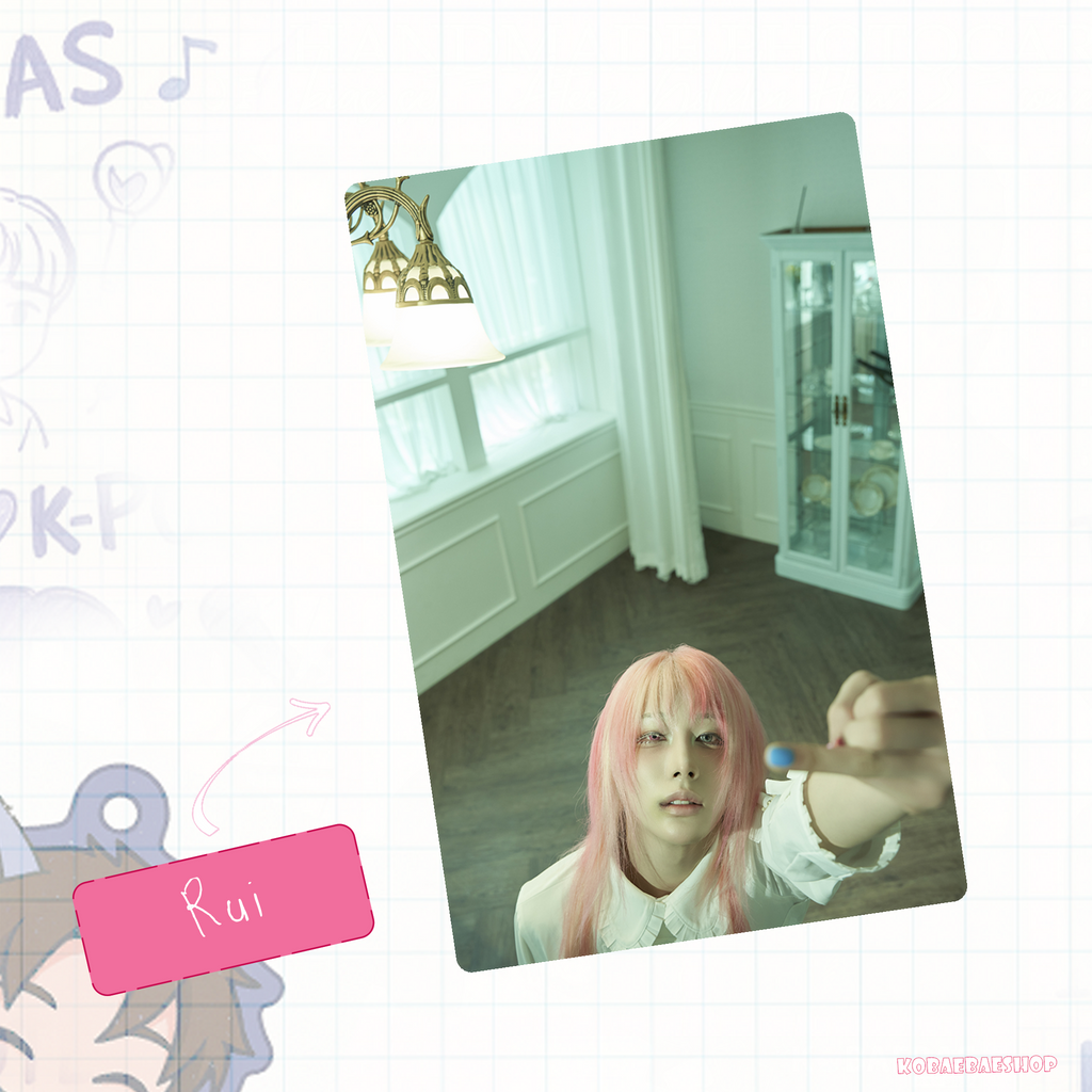 Xlov - Mini Album Handmade photocards kpop inspired - Bias Set 3