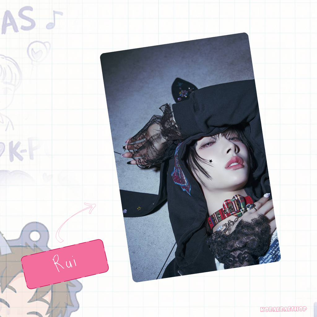 Xlov - Mini Album Handmade photocards kpop inspired - Bias Set 5