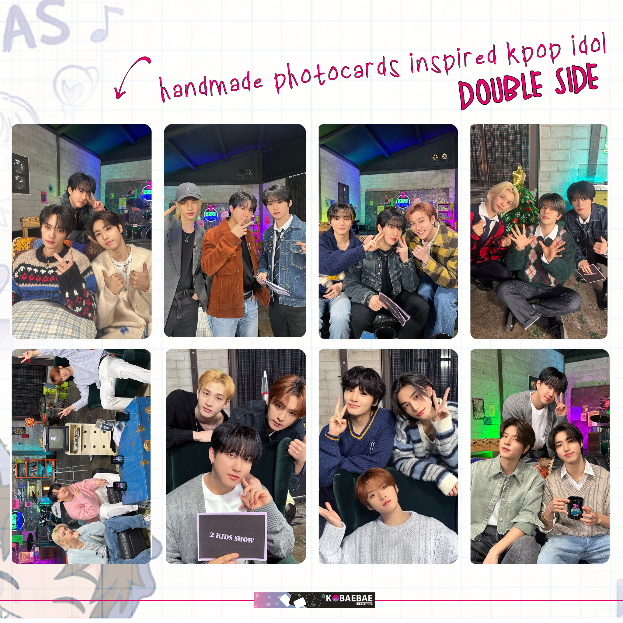 Skz - OT8 handmade 2kids room - set 1