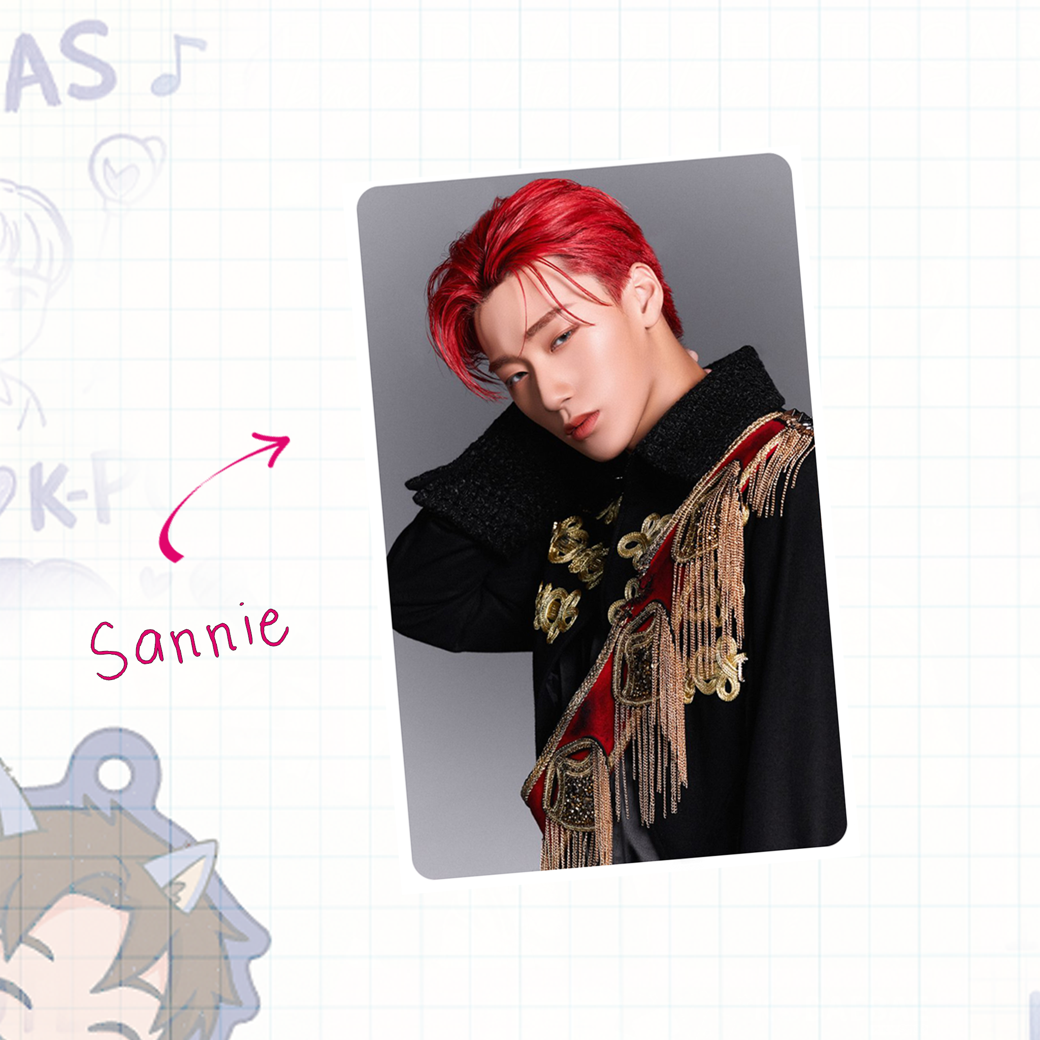 Atz - 1883 Mgz. handmade photocards kpop inspired - Ot8 set