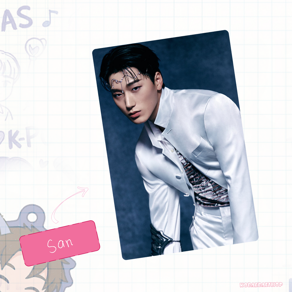 Atz - Golden H. 2 -  Handmade photocards kpop inspired - For vers.