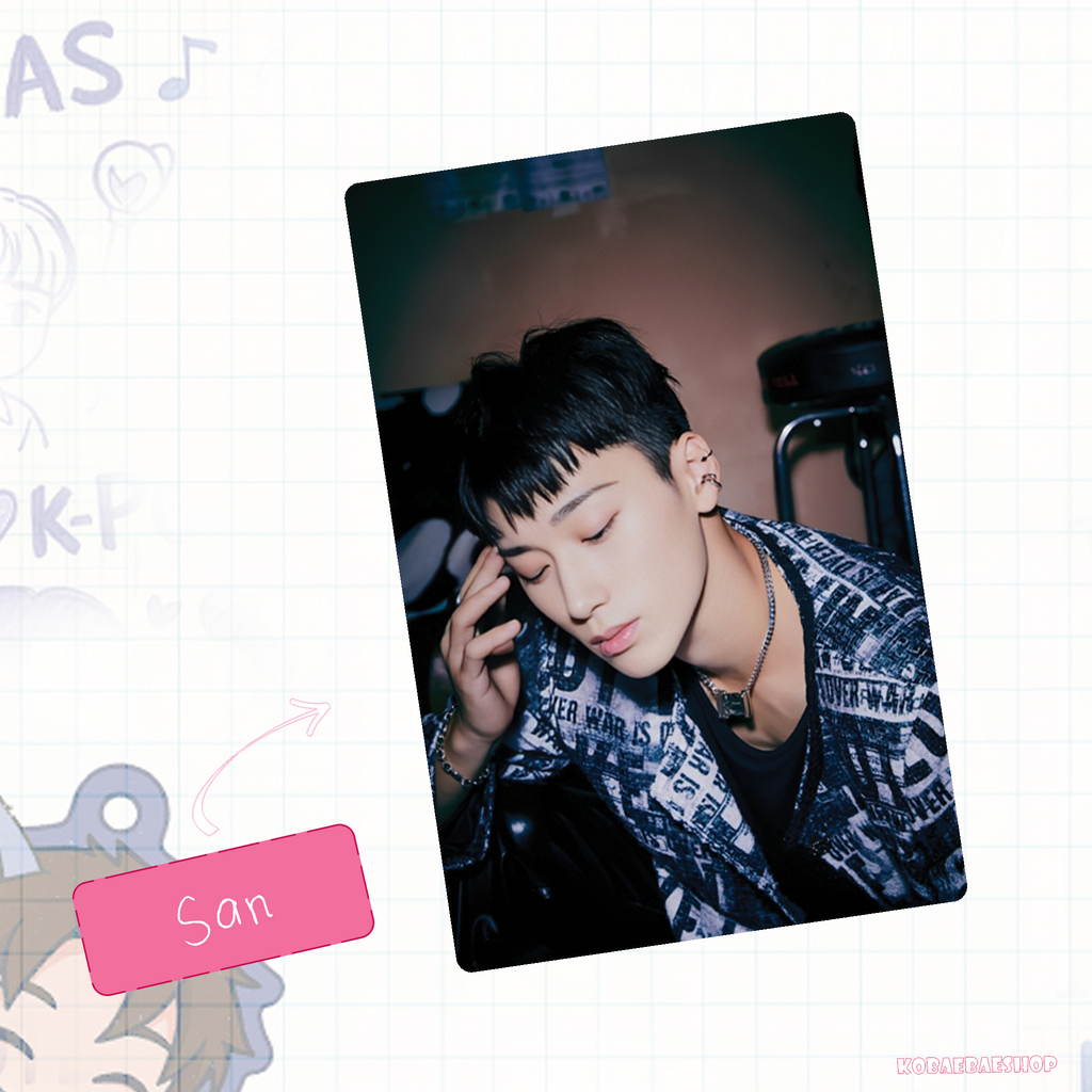 Atz - Backstage Rockin' Handmade photocards kpop inspired - Bias set