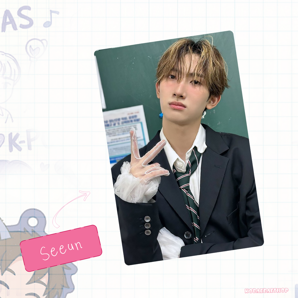 Xkrs - Dazed IG Handmade photocards kpop inspired - Bias set