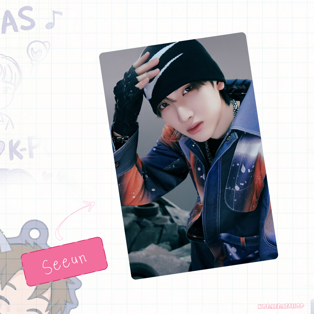 Xkrs - Watch Out (Hik. vers) Handmade photocards kpop inspired - Bias set