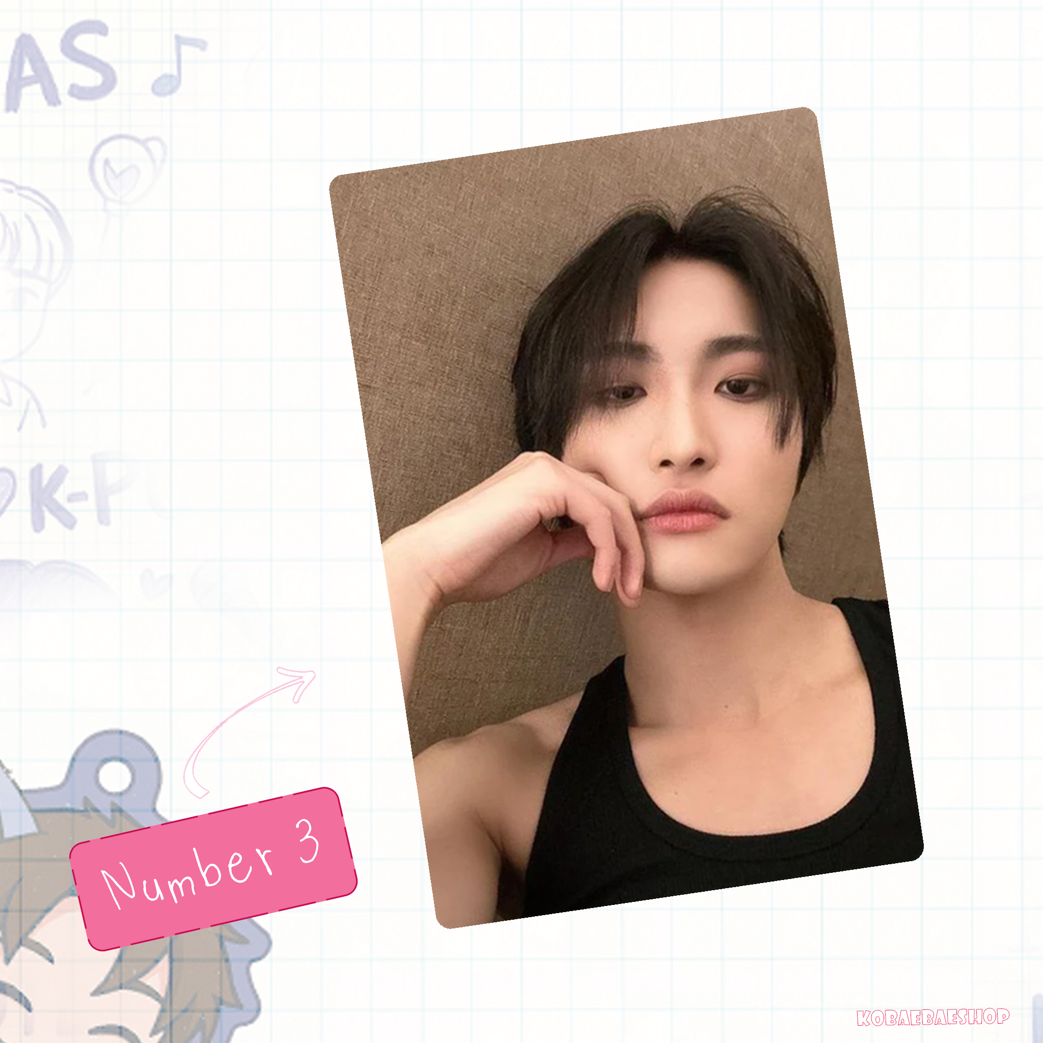 Atz - Hwa Handmade photocards kpop inspired - Bias Set 2