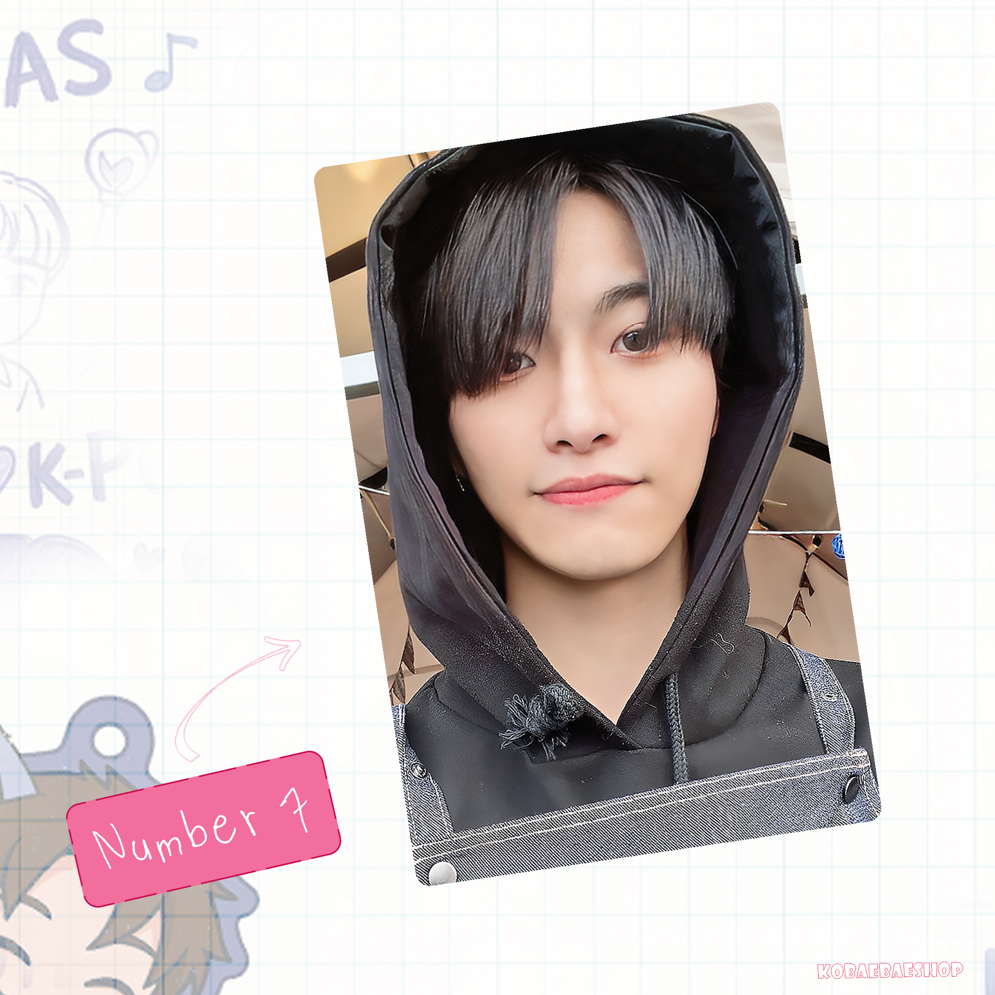 Atz - Hwa Handmade photocards kpop inspired - Bias Set 2