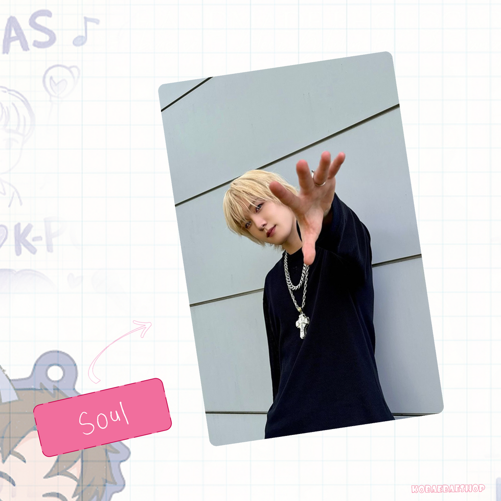 P1h - IG handmade photocards kpop inspired - Set bias