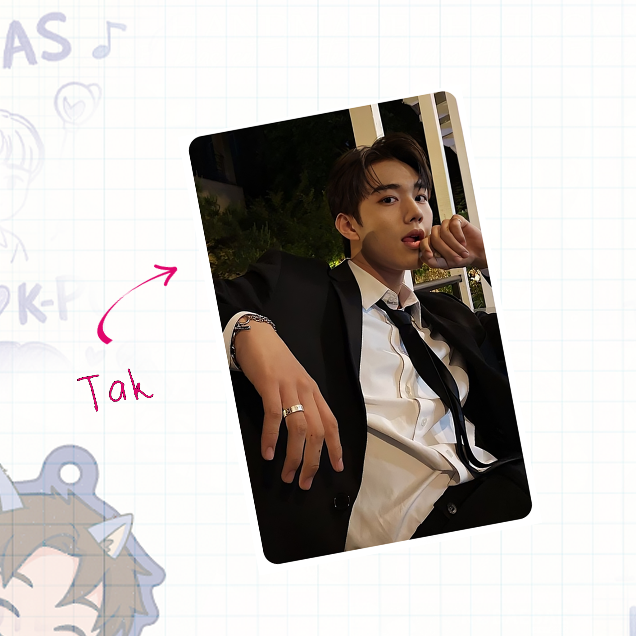 P1h - Ot6 handmade photocards kpop inspired - Set 1