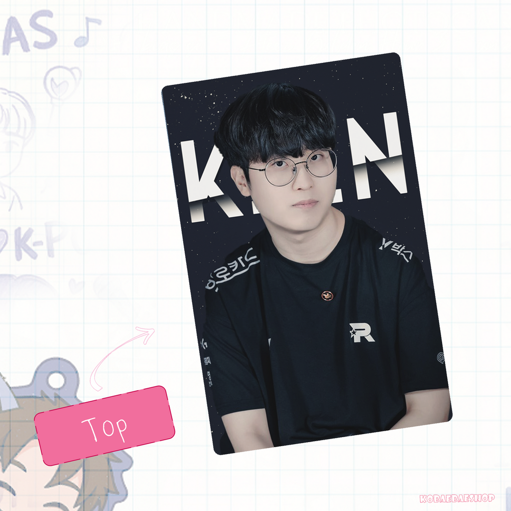 ProPlayer - Team Esports 24 handmade photocards kpop inspired - set 1