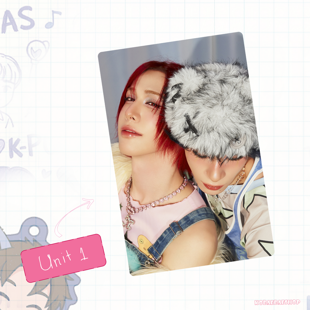 Xlov - Mini Album Handmade photocards kpop inspired - Bias Set 4