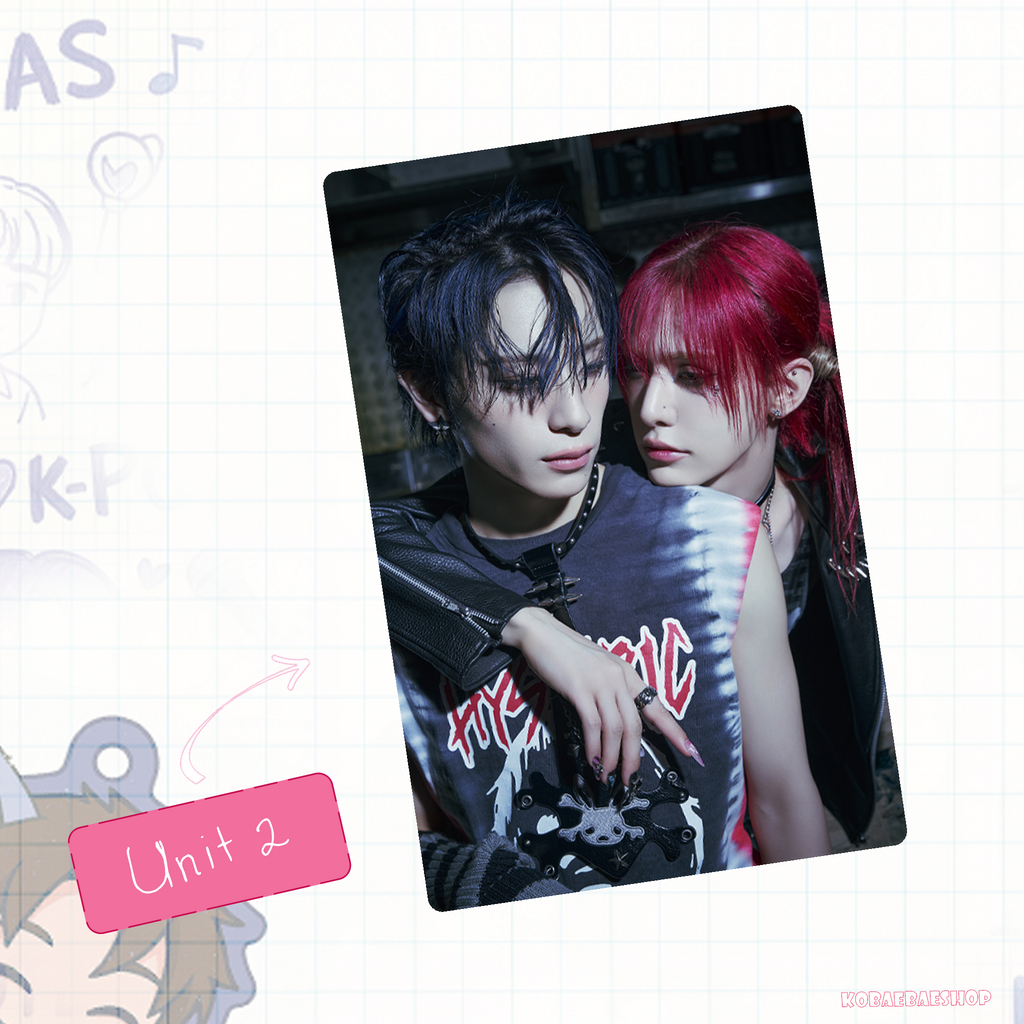 Xlov - Mini Album Handmade photocards kpop inspired - Bias Set 5